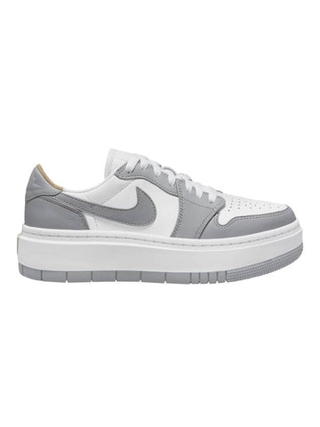 Jordan 1 Elevate Low Top Sneakers Wolf Grey - NIKE - BALAAN 1