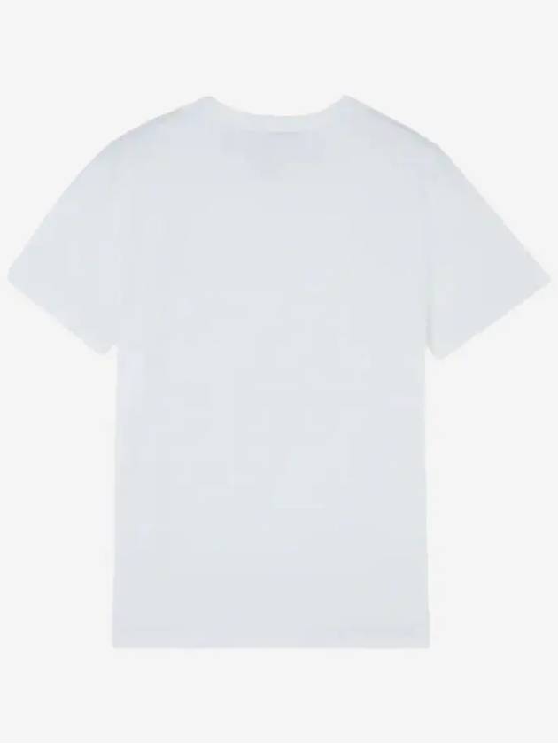 Handwriting Comfort Short Sleeve T-Shirt White - MAISON KITSUNE - BALAAN 3