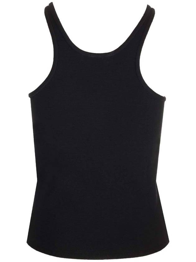 Alfeo Virgin Wool Sleeveless Black - MAX MARA - BALAAN 3