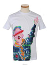 Paint Splatter Short Sleeve T-Shirt White - DSQUARED2 - BALAAN 3