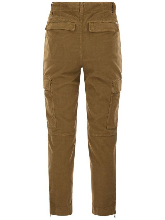 Velvet cargo pants - EVE - DONDUP - BALAAN 2