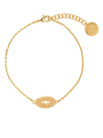 Bayswater Chain Link Bracelet Golden - MULBERRY - BALAAN 1