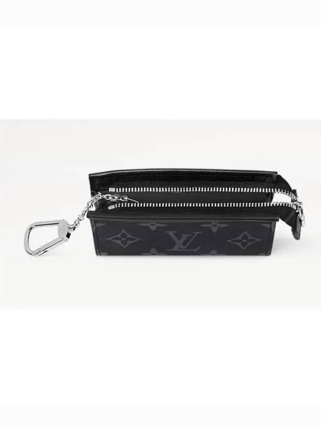 Voyage Key Pouch Black - LOUIS VUITTON - BALAAN 5