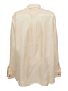 Toano Toano Silk Shirt White - MAX MARA - BALAAN 3