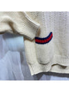 Men s new level tiger knit sweater with patch M - GUCCI - BALAAN 3