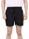 International Large Logo Swim Shorts Black - BARBOUR - BALAAN 2