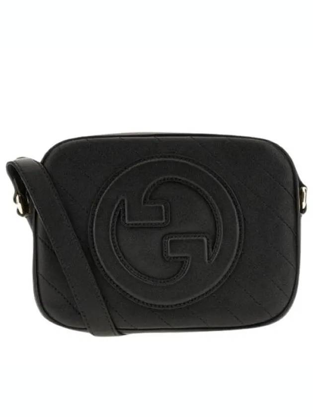 Blondie Small Leather Shoulder Bag Black - GUCCI - BALAAN 2