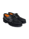 Men s Authentic 3 Eye Boat Shoes Black TB0A2A2C0011 - TIMBERLAND - BALAAN 2