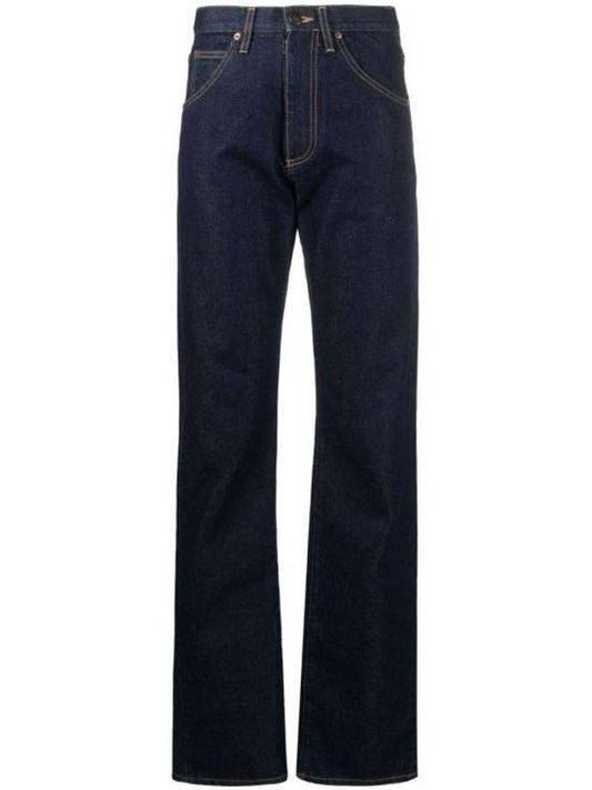 Women's Regular Cotton Straight Jeans Blue - MAISON MARGIELA - BALAAN 1