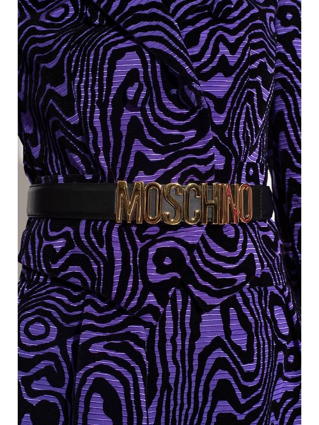 Regular Belt A80078001 555 - MOSCHINO - BALAAN 3