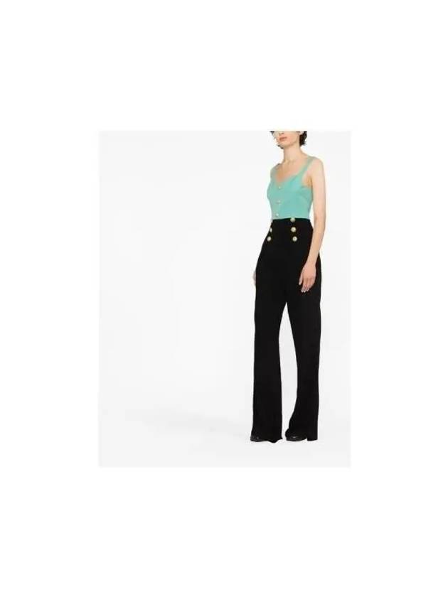 Button decorated flare pants DF0PQ000 VB00 0PA - BALMAIN - BALAAN 2