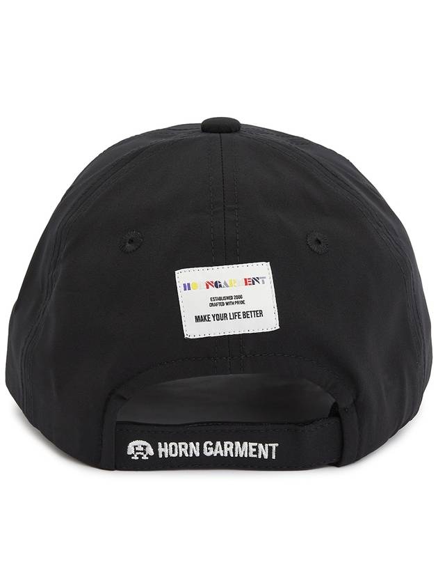 Golf Cap HCF 2C FC07 BLACK Unisex - HORN GARMENT - BALAAN 4