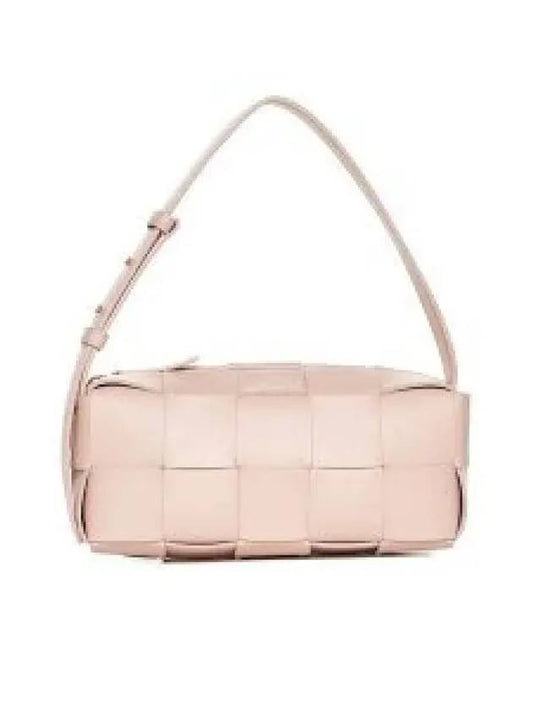 Brick Cassette Intrecciato Small Shoulder Bag Lotus - BOTTEGA VENETA - BALAAN 2