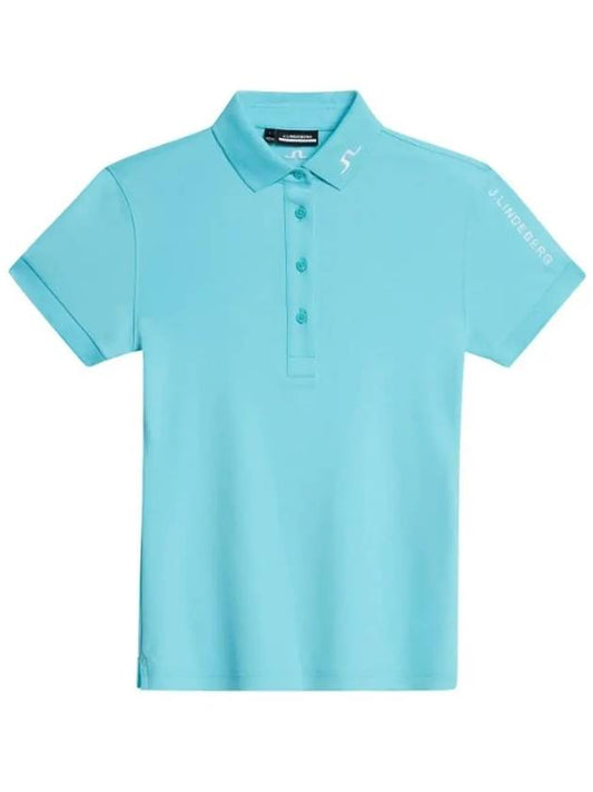 Tour Tech Polo T Shirt Blue - J.LINDEBERG - BALAAN 2