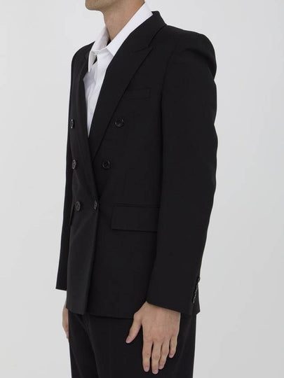 Wool Gabardine Jacket - SAINT LAURENT - BALAAN 2