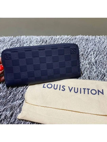 Zippy Damier Infini Long Wallet Black - LOUIS VUITTON - BALAAN 2