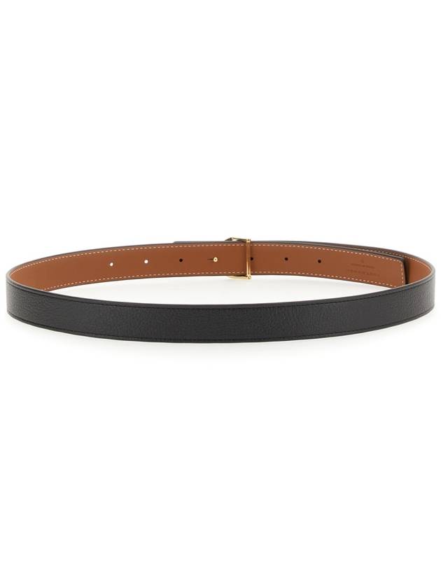 1 Miller Reversible Leather Belt Black Classic Cuoio - TORY BURCH - BALAAN 4