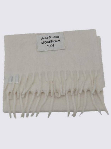 Muffler Scarf CA0350100 WHITE - ACNE STUDIOS - BALAAN 1