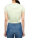 Exclusive special price limited to 30 pieces M241TS12723M Women s Crop Short Sleeve T Shirt - WOOYOUNGMI - BALAAN 5