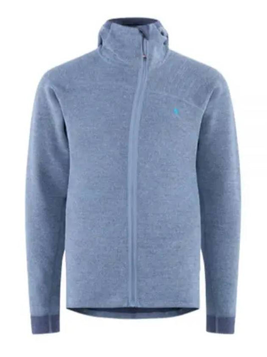 Hodur Hooded Zip Man Faded Blue 10038 680 - KLATTERMUSEN - BALAAN 2