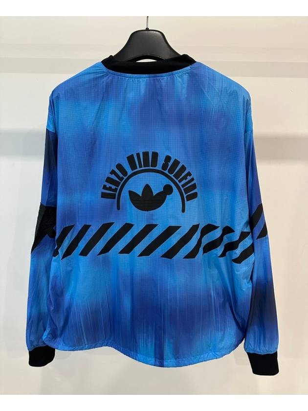 Crew Windbreaker Top HD4808 Blue MENS UK M JP XL - ADIDAS - BALAAN 4