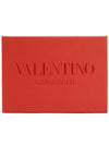 Women's V Logo Signature Compact Half Wallet Dark Beige - VALENTINO - BALAAN 10