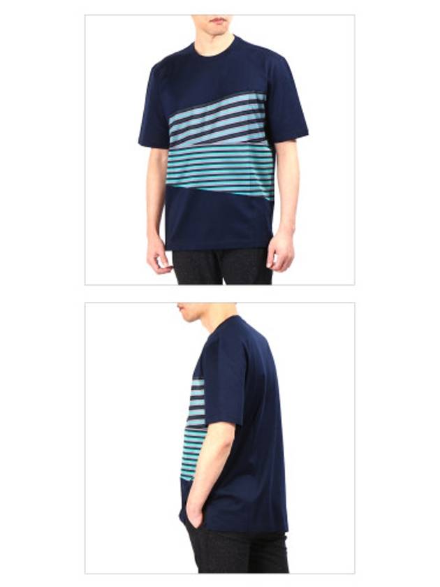 Men's Short Sleeve T-Shirt RMJE0005P16 29 - LANVIN - BALAAN 3