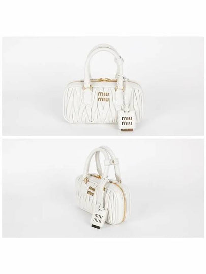 5BP088 AN88 F0009 VOOO Arcadi Matelasse Nappa Leather Mini Tote Bag - MIU MIU - BALAAN 2