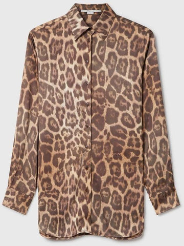 Stella McCartney Shirts Brown - STELLA MCCARTNEY - BALAAN 1