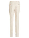 Cotton Chino Straight Pants Beige - BRUNELLO CUCINELLI - BALAAN 3