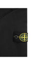 Kids Wappen Patch Basic Sweatshirt Black - STONE ISLAND - BALAAN 5