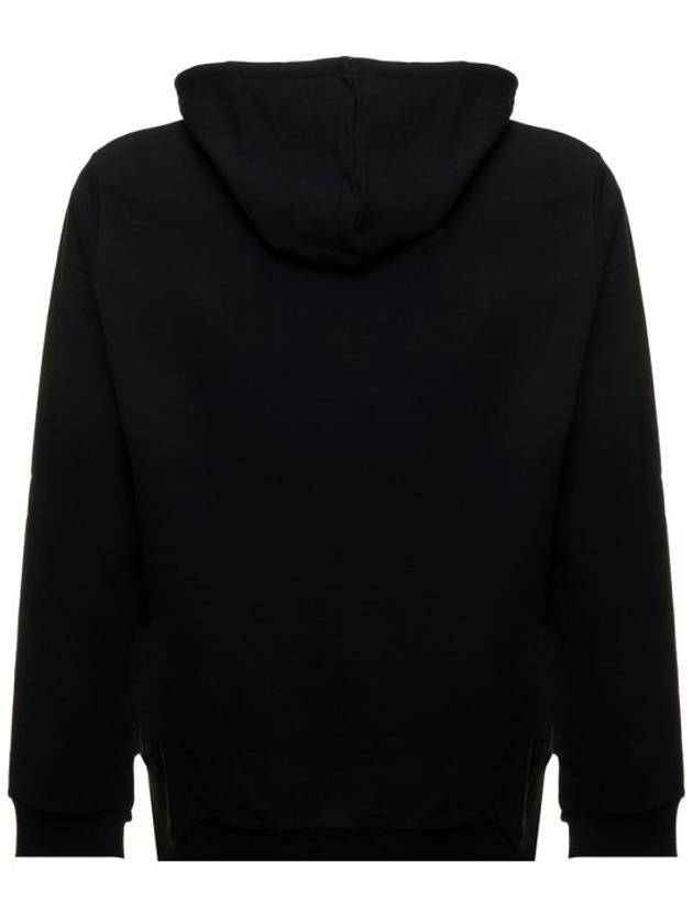 Item H Small Logo Cotton Hoodie Black - A.P.C. - BALAAN 3