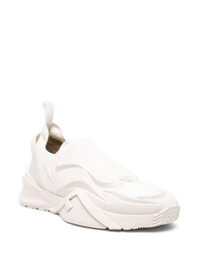 Flow Low Top Sneakers White - FENDI - BALAAN 2