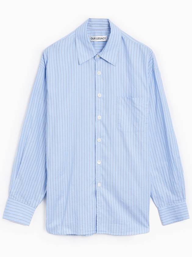 Big Daddy Stripe Long Sleeve Shirt Blue - OUR LEGACY - BALAAN 2