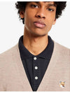 Fox Head Patch Classic Cardigan Beige Melange - MAISON KITSUNE - BALAAN 3