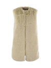 Faux Fur Vest Chantilly - HERNO - BALAAN 2