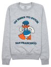 Wild Donkey Duck Print Sweatshirt FR HEATHER GRAY - WILD DONKEY - BALAAN 1