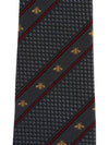 Bee Tie 451528 4E002 1274 Gray - GUCCI - BALAAN 4