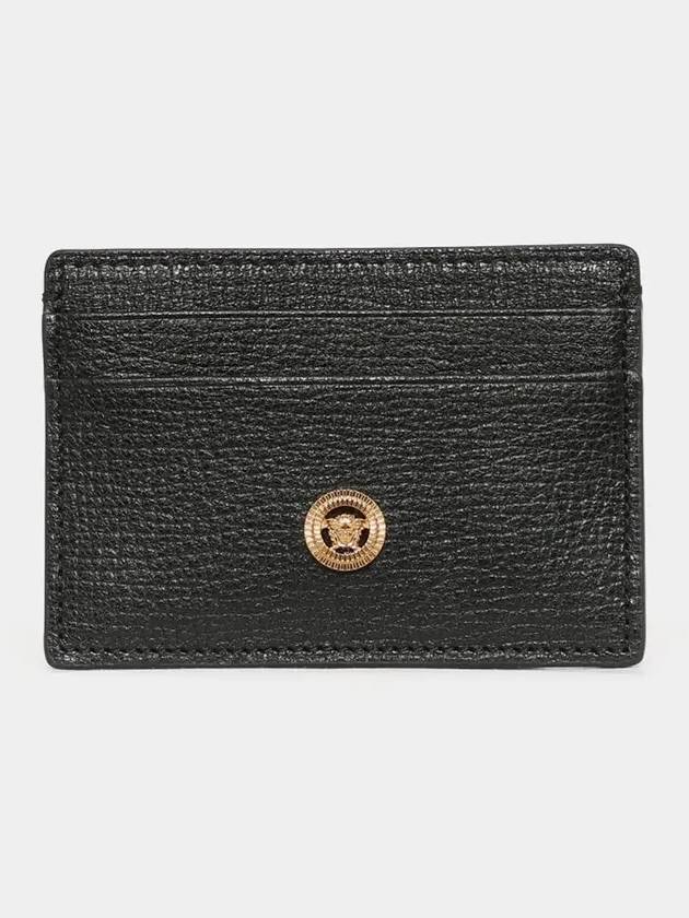 Medusa Leather Card Wallet Black - VERSACE - BALAAN 4