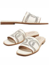 laser cut leather sandals XXW70K0IB20MID - TOD'S - BALAAN 2