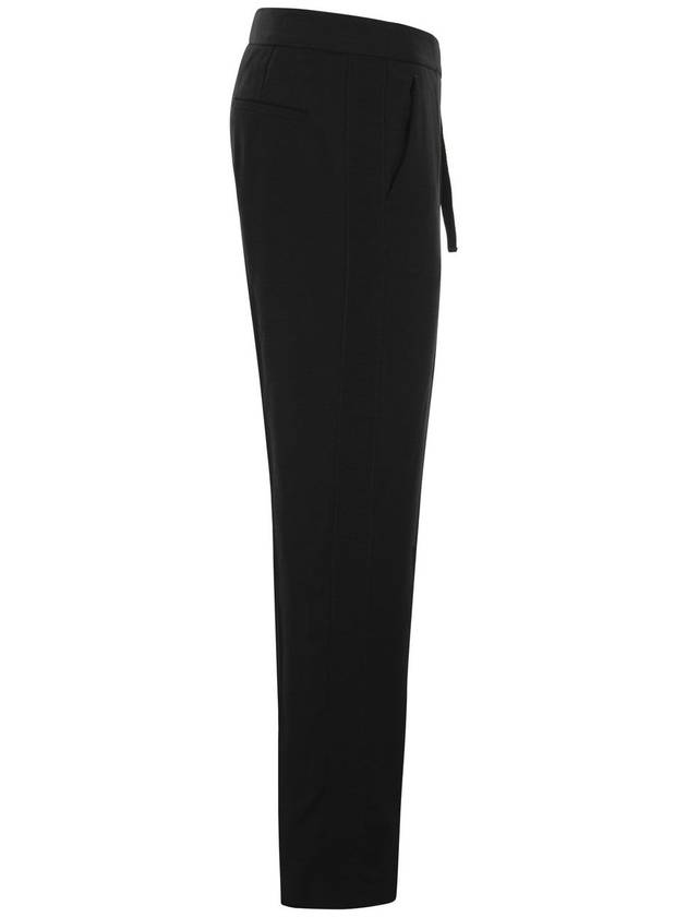 Gabardine, viscose and wool trousers - RED VALENTINO - BALAAN 3