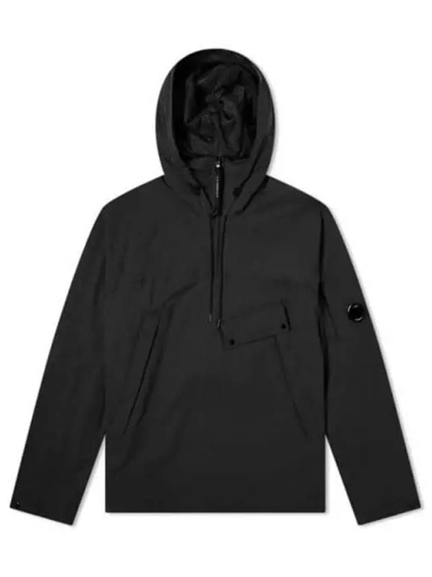 Men's Lens Patch Hooded Anorak Black - CP COMPANY - BALAAN 2