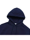 Drold Monsieur LE embroidery logo hooded sweatshirt navy HO145 CO001 NY - DROLE DE MONSIEUR - BALAAN 3