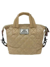 Montbird two way quilted nylon bag BEIGE - MONBIRDIE GOLF - BALAAN 5