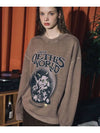 Journey Cat Pigment Sweatshirt Dark Beige - CPGN STUDIO - BALAAN 4