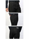 Plain Denim Cotton Straight Jeans Black - VALENTINO - BALAAN 5