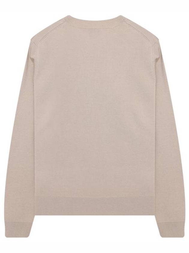 Horseferry Square Logo Knit Top Beige - BURBERRY - BALAAN 3