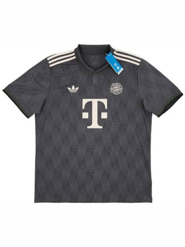 Bayern Munich Short Sleeve T-Shirt Grey - ADIDAS - BALAAN 1