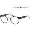 Glasses frame TH1484 003 matte black round - TOMMY HILFIGER - BALAAN 4