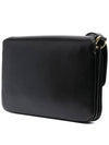 Le Maillon Smooth Leather Satchel Shoulder Bag Black - SAINT LAURENT - BALAAN 5